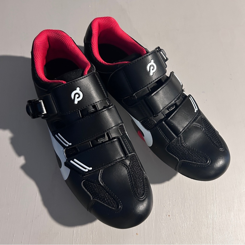 Peloton Shoes with Clips.